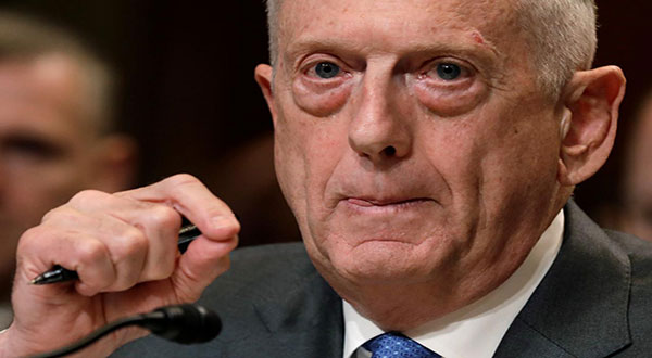 Mattis: US to Continue Military Exercises in South China Sea